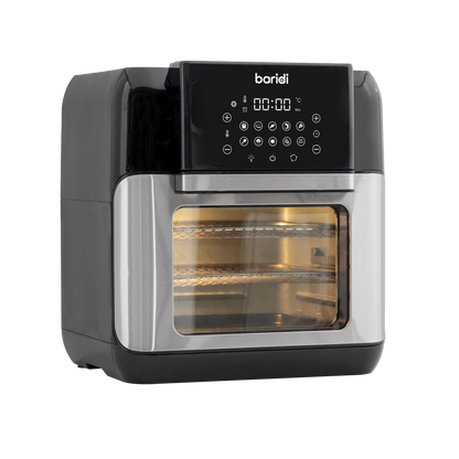 Baridi Air Fryer & Rotisserie Oven 12L Capacity
