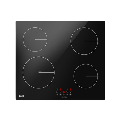 Baridi Integrated Induction Hob with 4 Cooking Zones 60cm 6800W Output