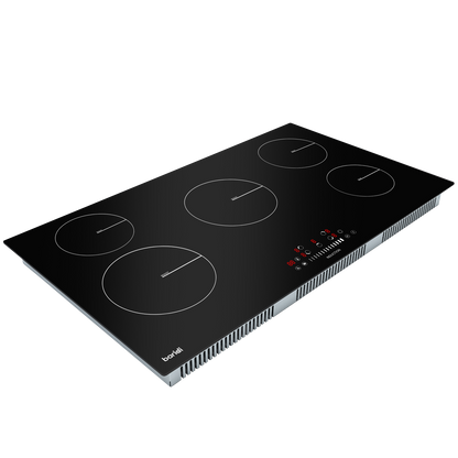 Baridi Integrated Induction Hob with 5 Cooking Zones 90cm 9300W Output