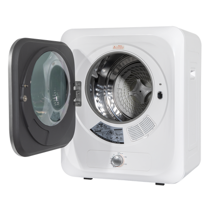 Baridi Tabletop Tumble Dryer with Analogue Controls 2.5kg Capacity - White