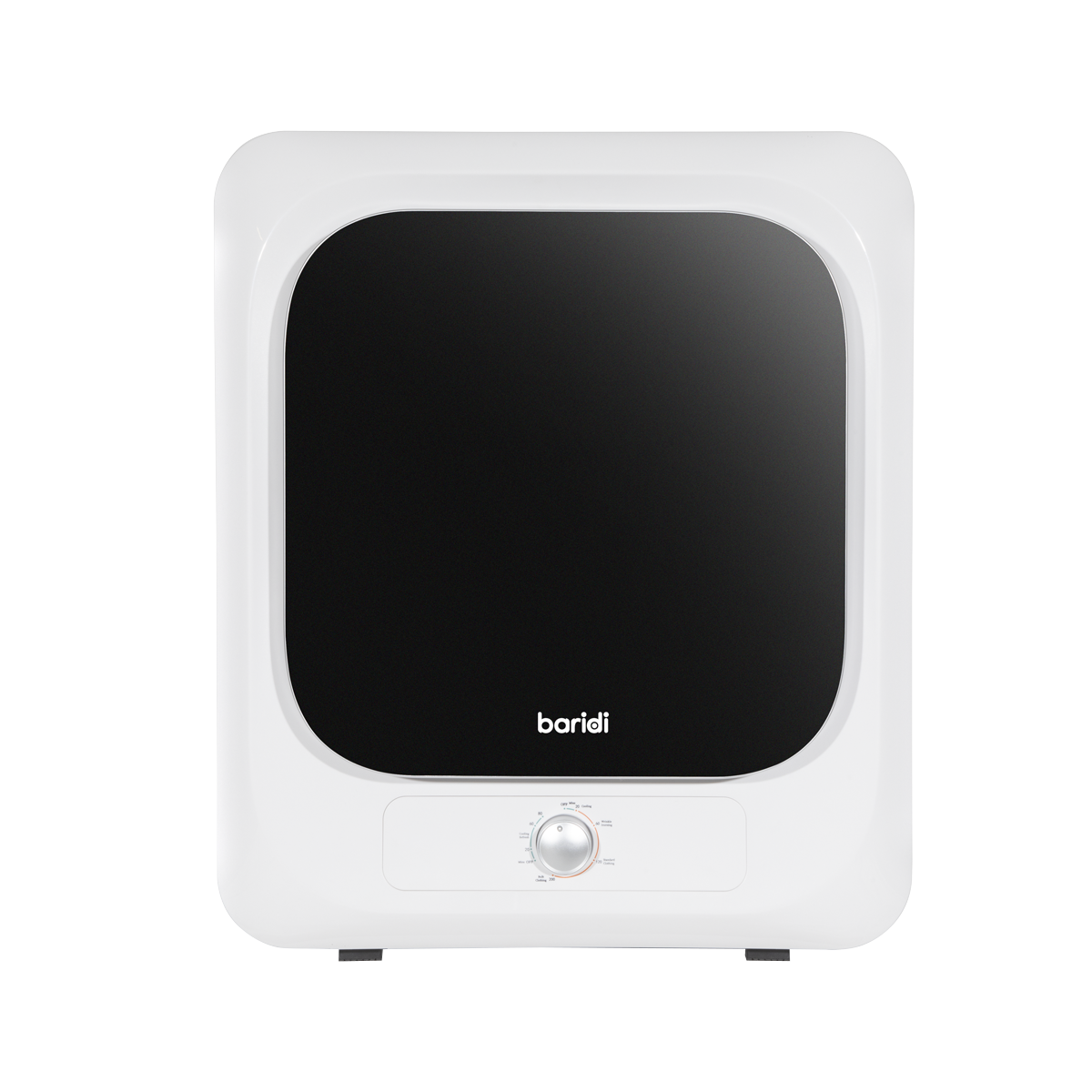 Baridi Tabletop Tumble Dryer with Analogue Controls 2.5kg Capacity - White