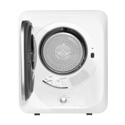 Baridi Tabletop Tumble Dryer with Analogue Controls 2.5kg Capacity - White