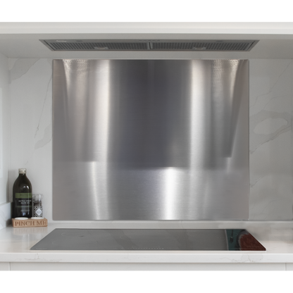 Baridi Splashback for Cooker Hoods 90 x 75cm - Stainless Steel