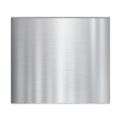 Baridi Splashback for Cooker Hoods 90 x 75cm - Stainless Steel