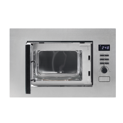 Baridi Integrated Microwave Oven 20L Capacity 900W - Stainless Steel