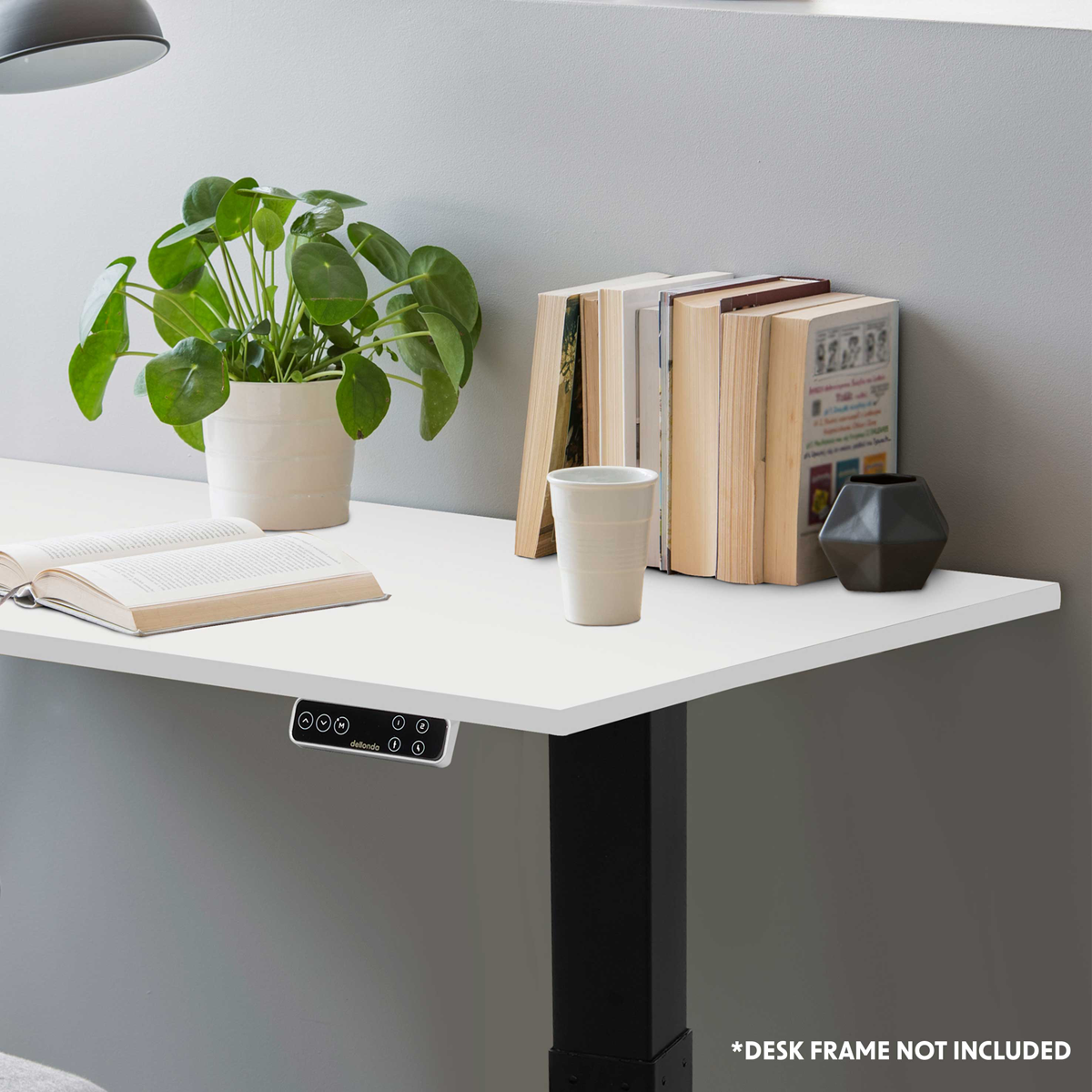 Dellonda Rectangular Desktop 1400 x 700mm - White