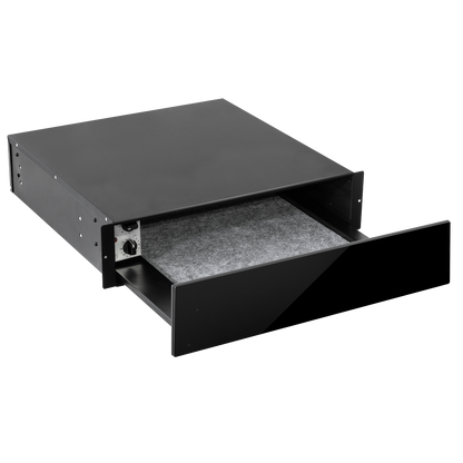Baridi Integrated Warming Drawer 60cm - Black