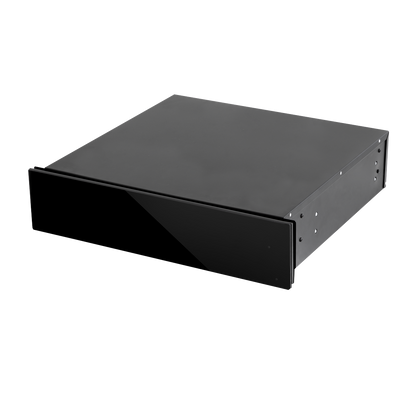 Baridi Integrated Warming Drawer 60cm - Black