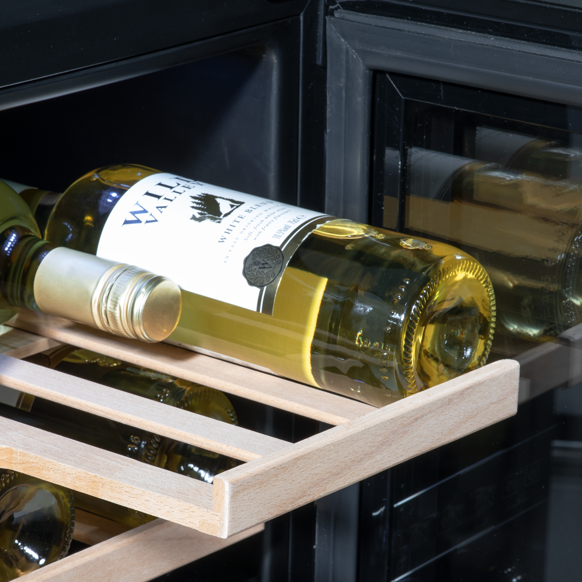 Baridi 20 Bottle Slim Wine Fridge & Cooler 30cm