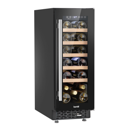 Baridi 20 Bottle Slim Wine Fridge & Cooler 30cm