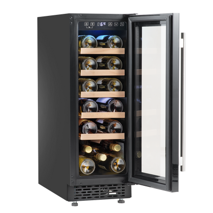 Baridi 20 Bottle Slim Wine Fridge & Cooler 30cm