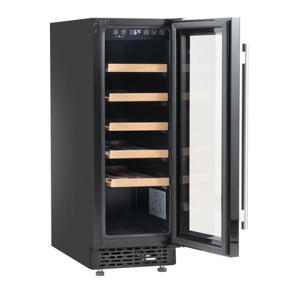 Baridi 20 Bottle Slim Wine Fridge & Cooler 30cm