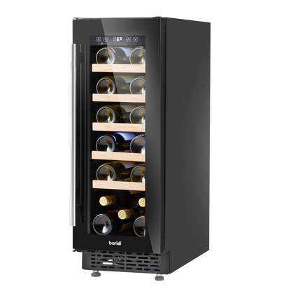 Baridi 20 Bottle Slim Wine Fridge & Cooler 30cm