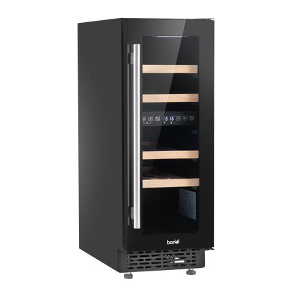 Baridi 17 Bottle Slim Wine Fridge & Cooler 30cm