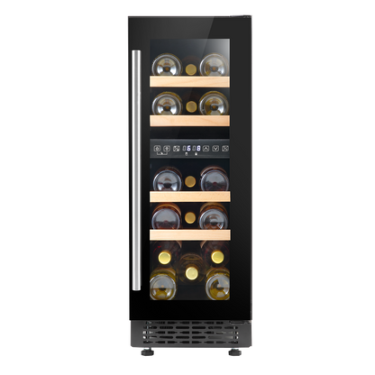 Baridi 17 Bottle Slim Wine Fridge & Cooler 30cm