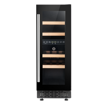 Baridi 17 Bottle Slim Wine Fridge & Cooler 30cm