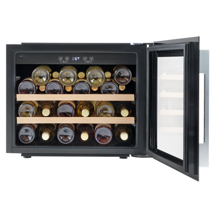 Baridi 28 Bottle Wine Fridge & Cooler 60cm