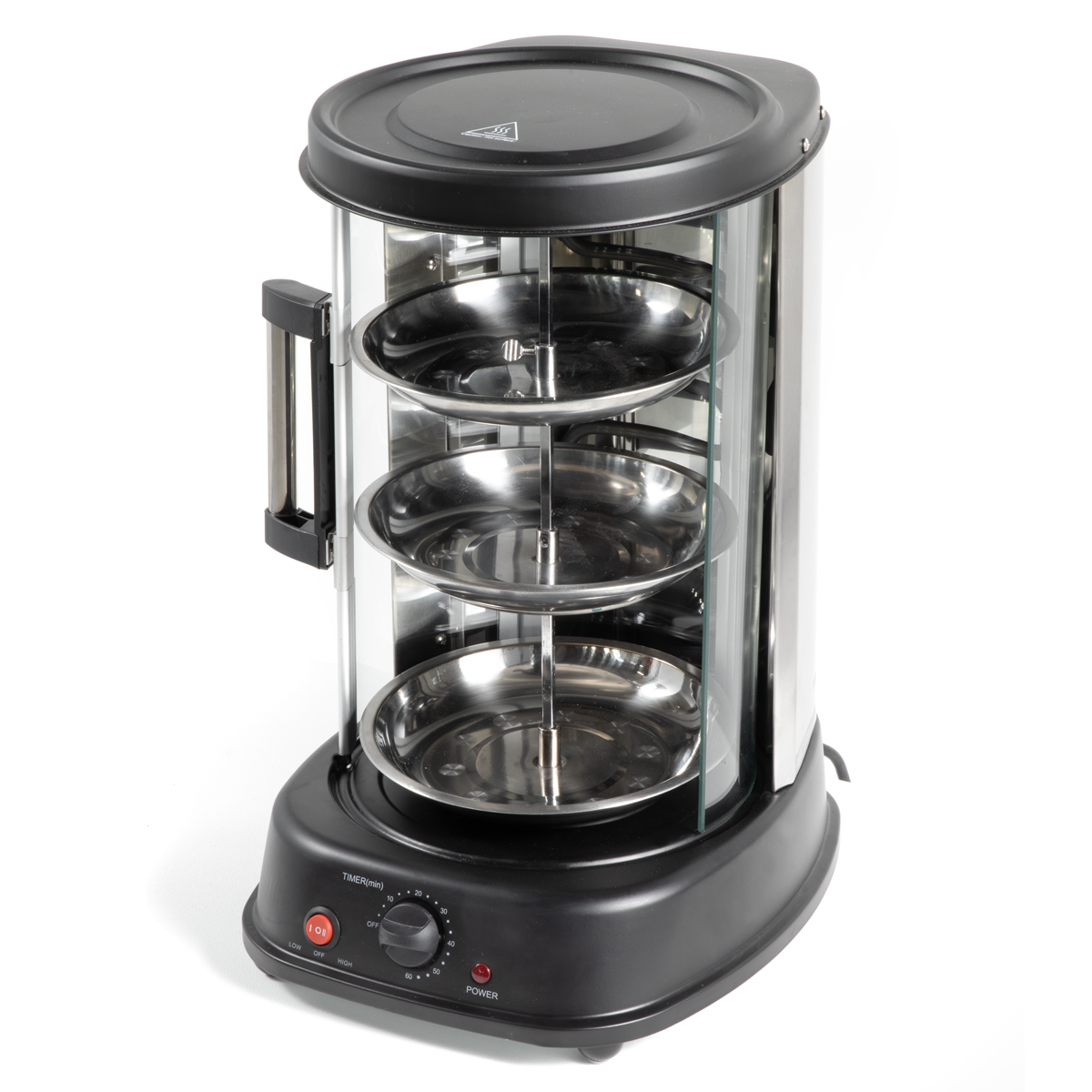 Baridi Vertical 360° Rotisserie Smokeless Grill 21L Capacity