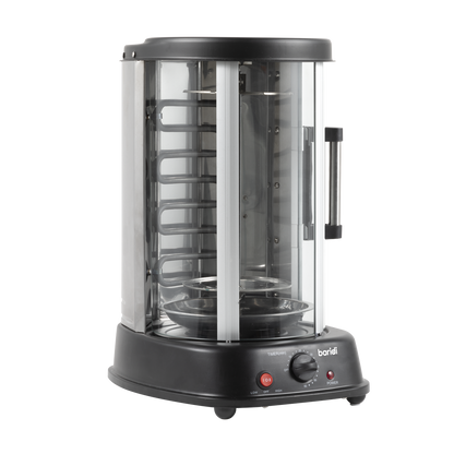Baridi Vertical 360° Rotisserie Smokeless Grill 21L Capacity