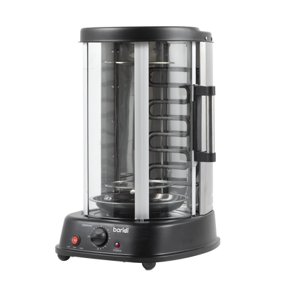 Baridi Vertical 360° Rotisserie Smokeless Grill 21L Capacity