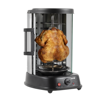 Baridi Vertical 360° Rotisserie Smokeless Grill 21L Capacity