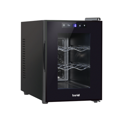 Baridi 6 Bottle Tabletop Wine Fridge & Cooler