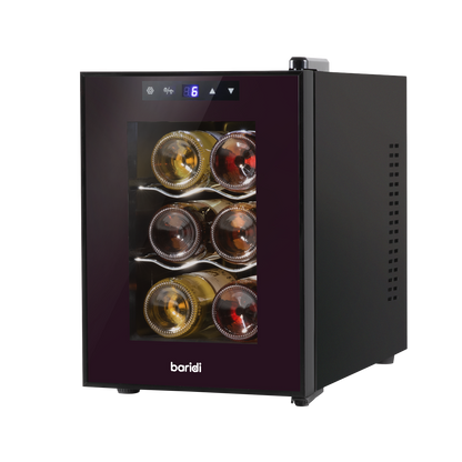 Baridi 6 Bottle Tabletop Wine Fridge & Cooler
