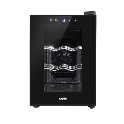 Baridi 6 Bottle Tabletop Wine Fridge & Cooler