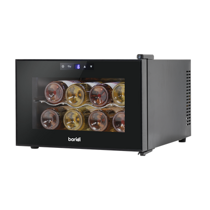 Baridi 8 Bottle Tabletop Wine Fridge & Cooler