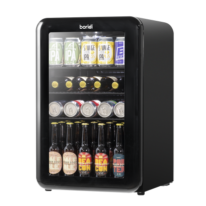 Baridi Retro Style Drinks/Beer & Wine Fridge 70L Capacity