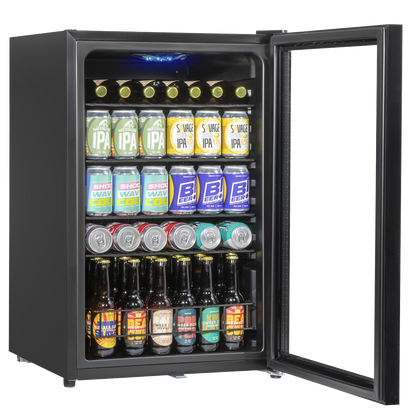 Baridi Under-Counter Drinks/Beer & Wine Fridge 115L Capacity