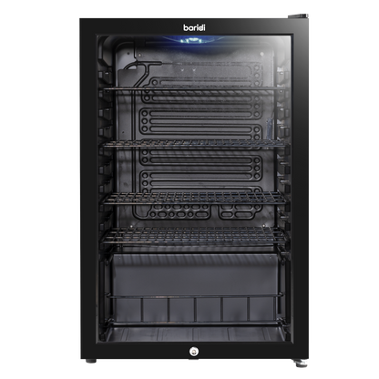 Baridi Under-Counter Drinks/Beer & Wine Fridge 115L Capacity