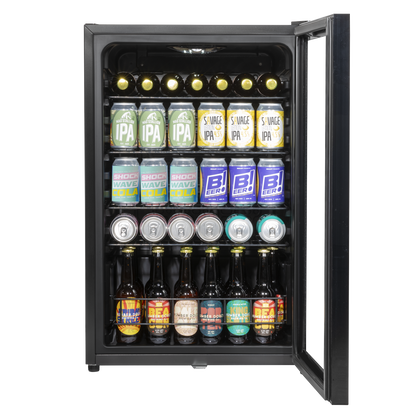 Baridi Under-Counter Drinks/Beer & Wine Fridge 115L Capacity