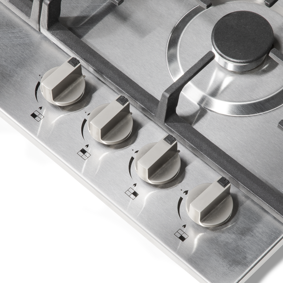 Baridi Gas Hob with 4 Cooking Zones 60cm