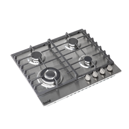 Baridi Gas Hob with 4 Cooking Zones 60cm
