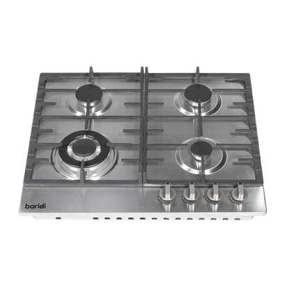 Baridi Gas Hob with 4 Cooking Zones 60cm