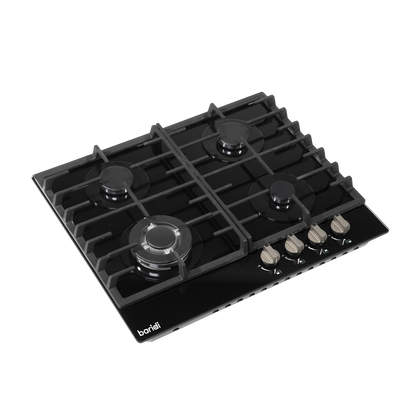 Baridi Gas Hob with 4 Cooking Zones 60cm