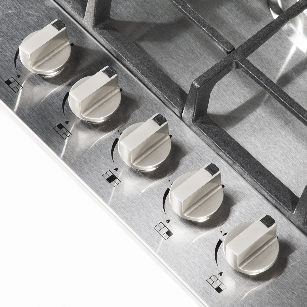 Baridi Gas Hob with 5 Cooking Zones 70cm