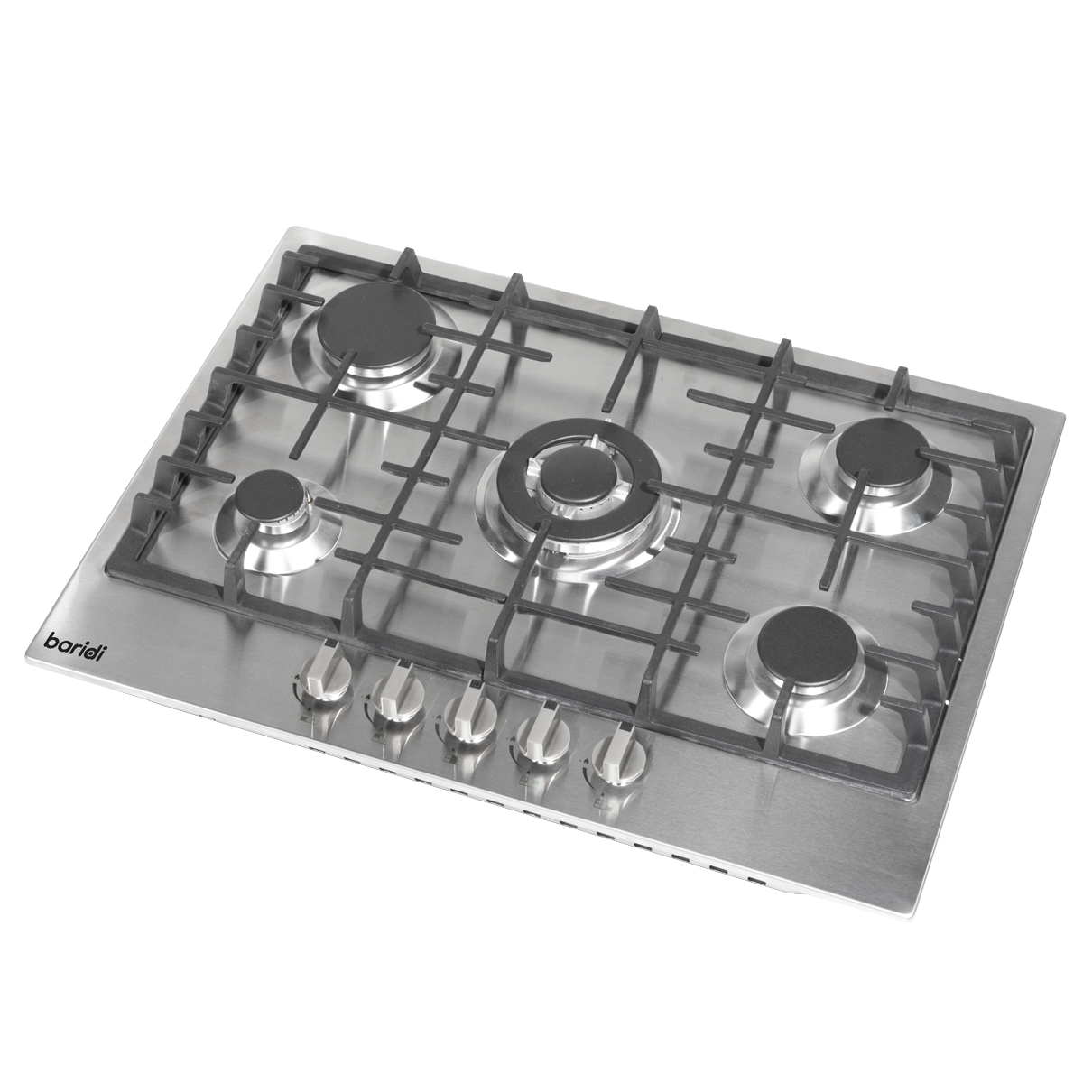Baridi Gas Hob with 5 Cooking Zones 70cm