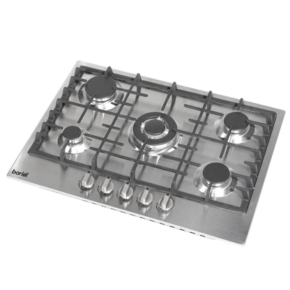 Baridi Gas Hob with 5 Cooking Zones 70cm