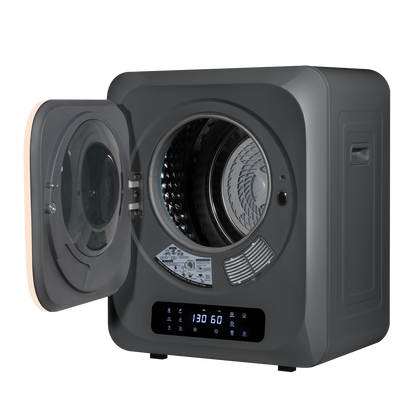 Baridi Tabletop Tumble Dryer with Digital Controls 2.5kg Capacity - Black