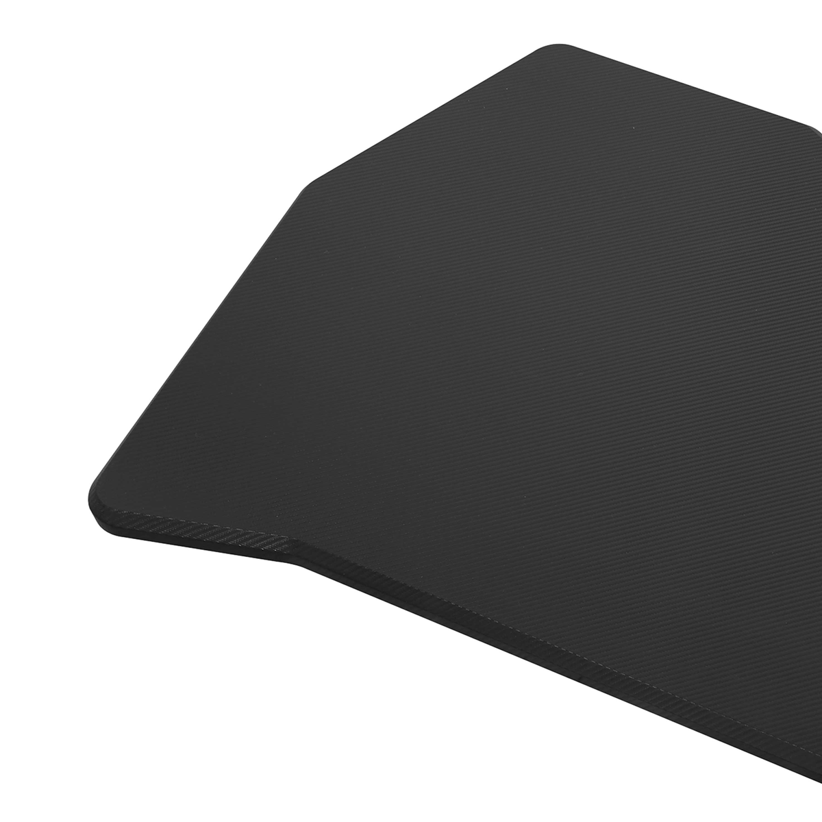 Dellonda Rectangular Desktop 1400 x 700mm - Carbon Fibre Effect