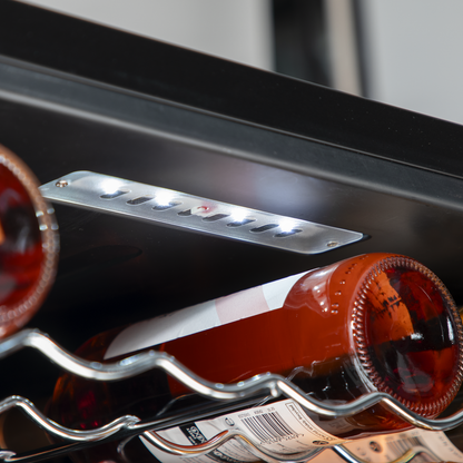 Baridi 52 Bottle Dual Zone Wine Fridge & Cooler