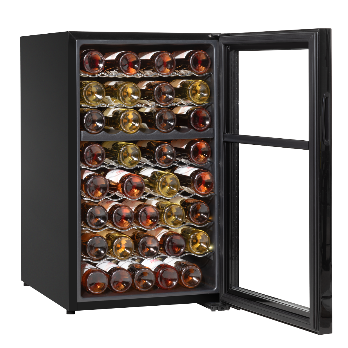 Baridi 52 Bottle Dual Zone Wine Fridge & Cooler