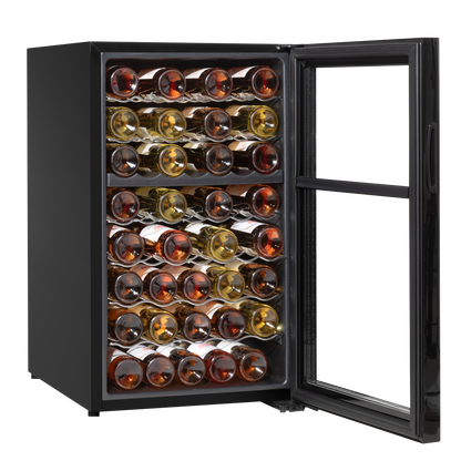 Baridi 52 Bottle Dual Zone Wine Fridge & Cooler