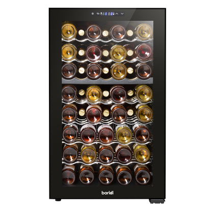 Baridi 52 Bottle Dual Zone Wine Fridge & Cooler
