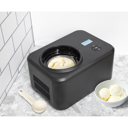 Baridi Automatic Churning Ice Cream Machine 1.5L - Black