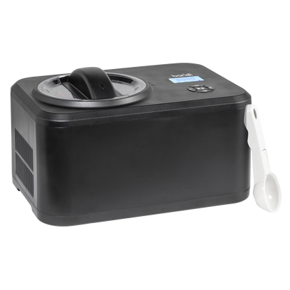 Baridi Automatic Churning Ice Cream Machine 1.5L - Black