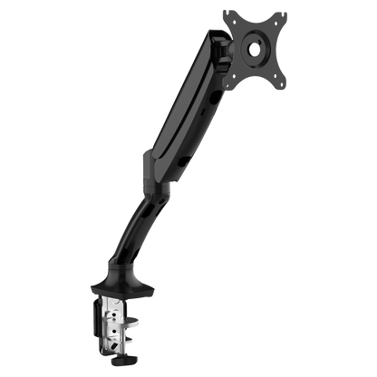 Dellonda Adjustable Single Monitor Arm with 360° Rotation - Black