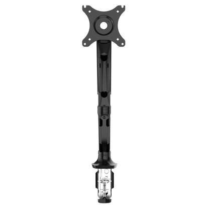 Dellonda Adjustable Single Monitor Arm with 360° Rotation - Black